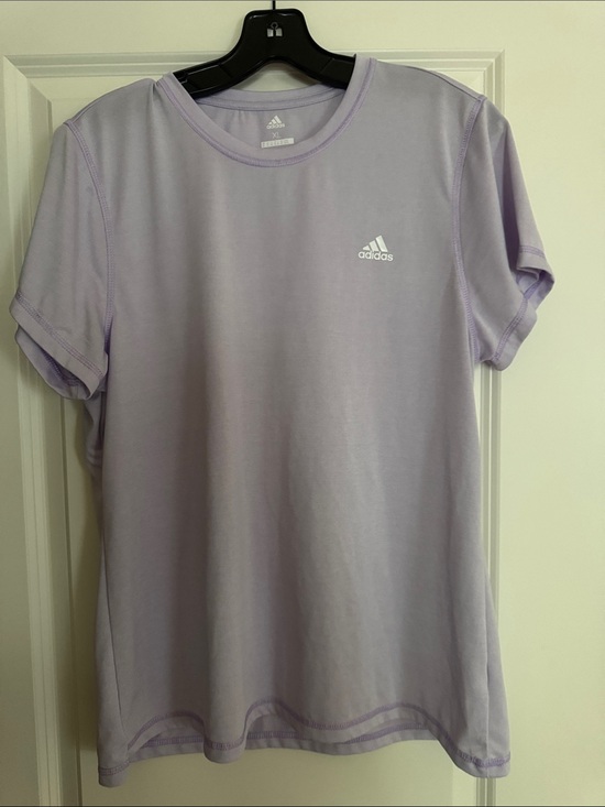 adidas Tops - adidas Light Lavender Short Sleeve Tee